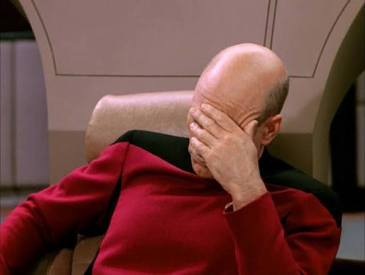Captain Picard Facepalm